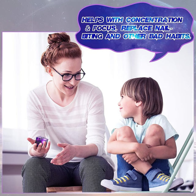 Infinity Cube Fidget Toy for ADHD Focus and Anxiety Relief