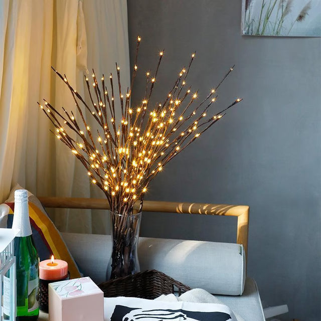 LED Willow Branch Lights – Elegant Lighted Branches for Home Decor
