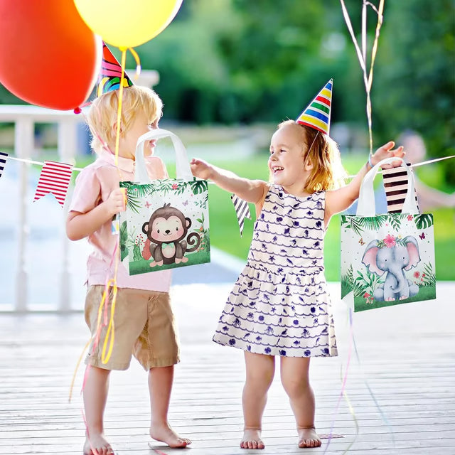 Jungle Safari Animal Party Favor Bags