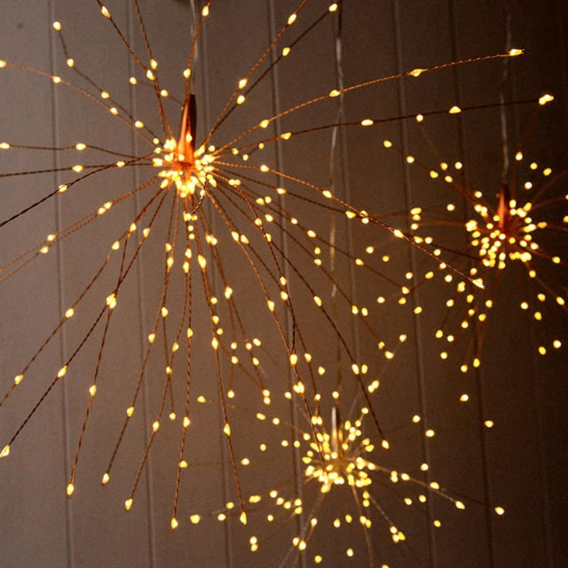 8 Flashing Modes Decorative Firework Lights
