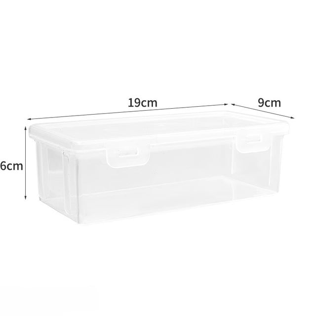 2pcs Translucent Pencil Case Large Capacity Pencil Box Stationery Organizer